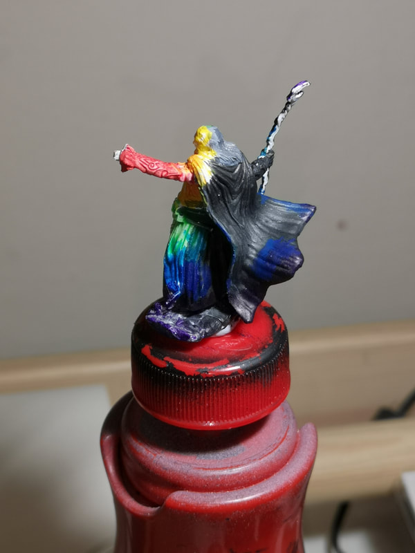 Finished high end NMM - David Colwell Miniature Painting