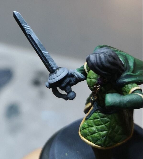 Finished high end NMM - David Colwell Miniature Painting